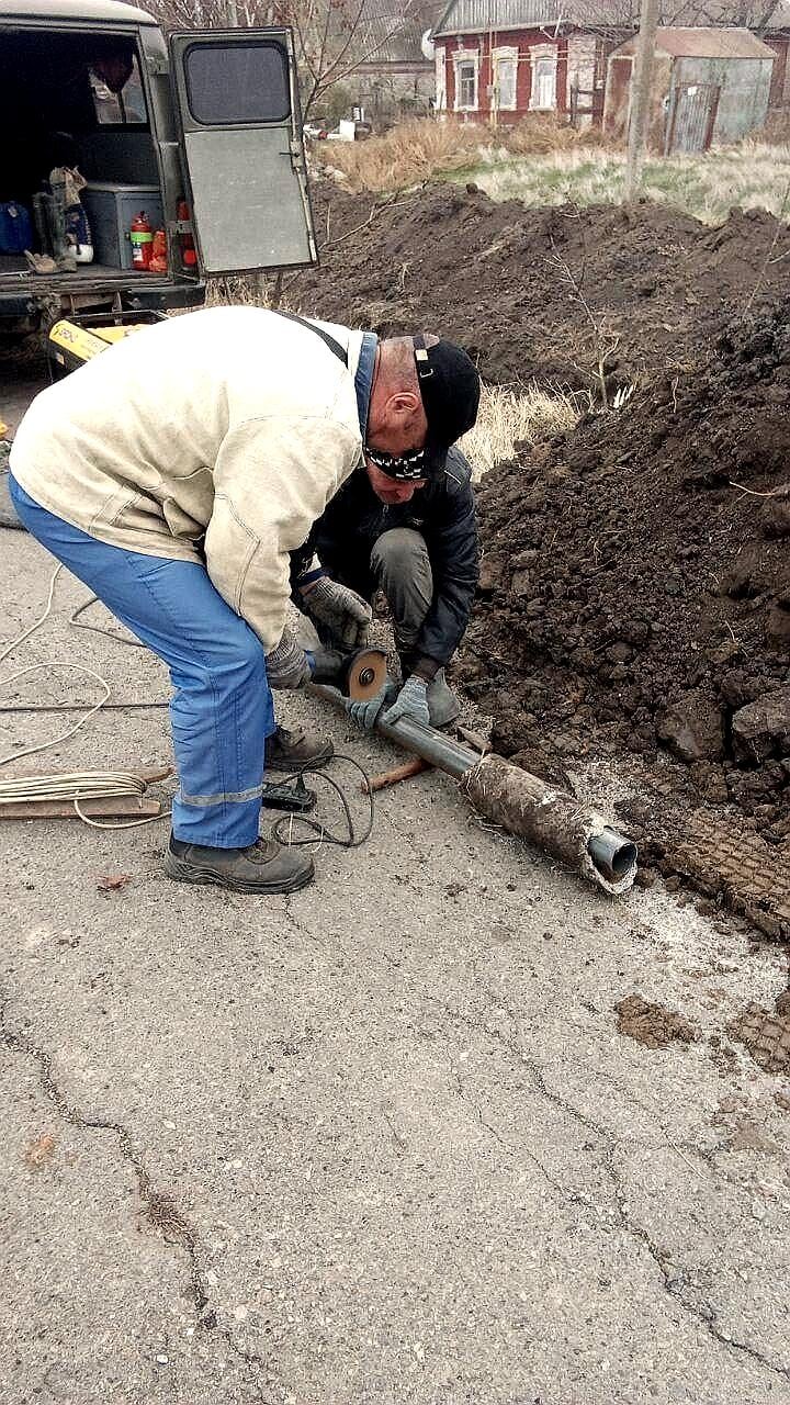 Восстановление водоснабжения в селе Чернянка завершено