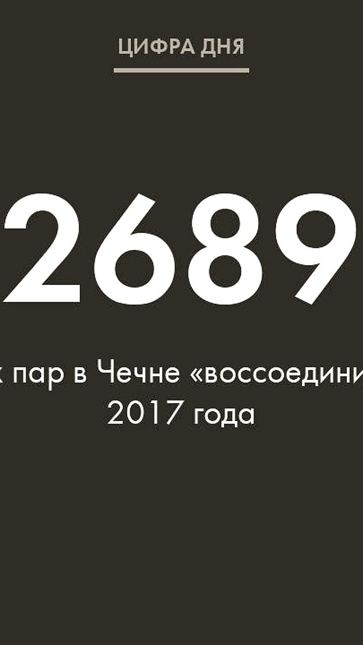 Работа по воссоединению семей в Чечне: 2659 пар восстановили отношения с 2017 года