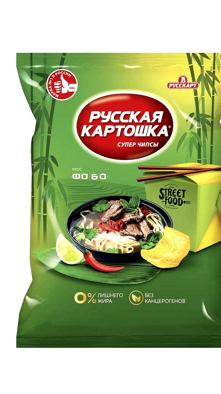 Бренд 'Русская картошка' представил чипсы с азиатскими вкусами