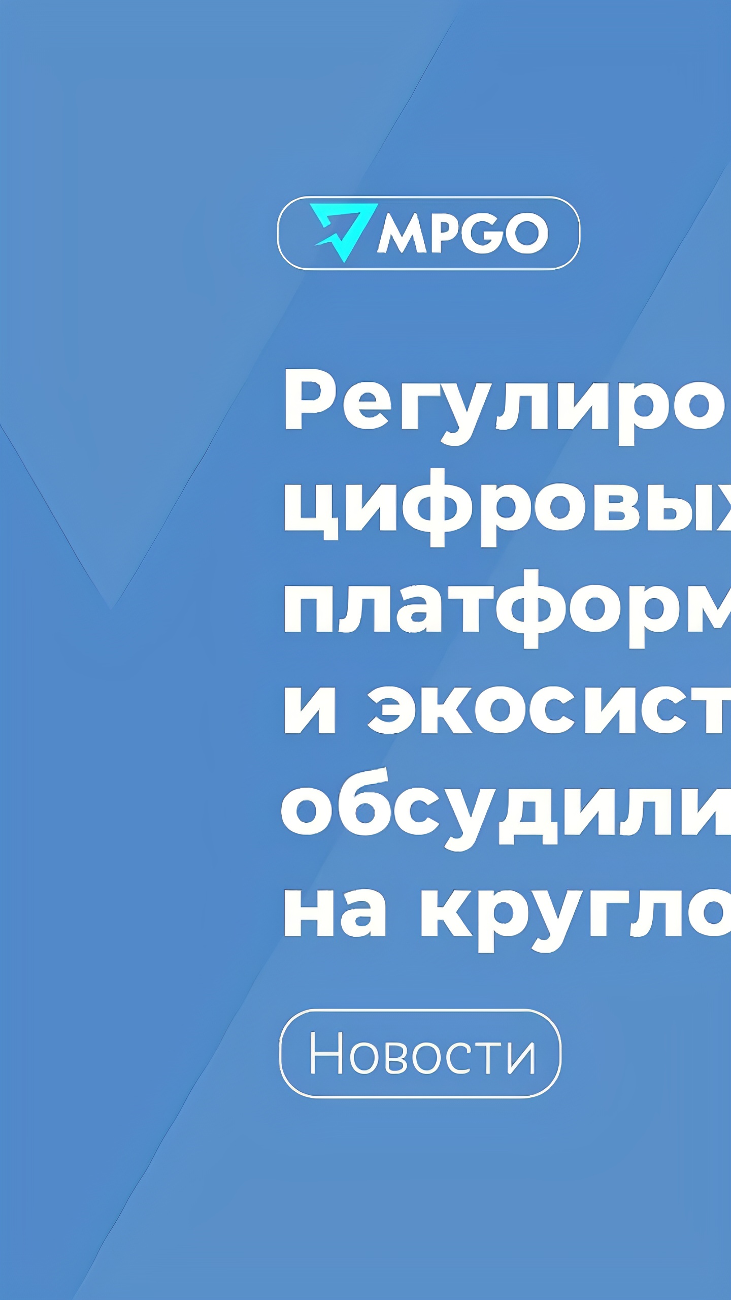 Обсуждение регулирования цифровых платформ: эксперты подчеркивают важность саморегулирования