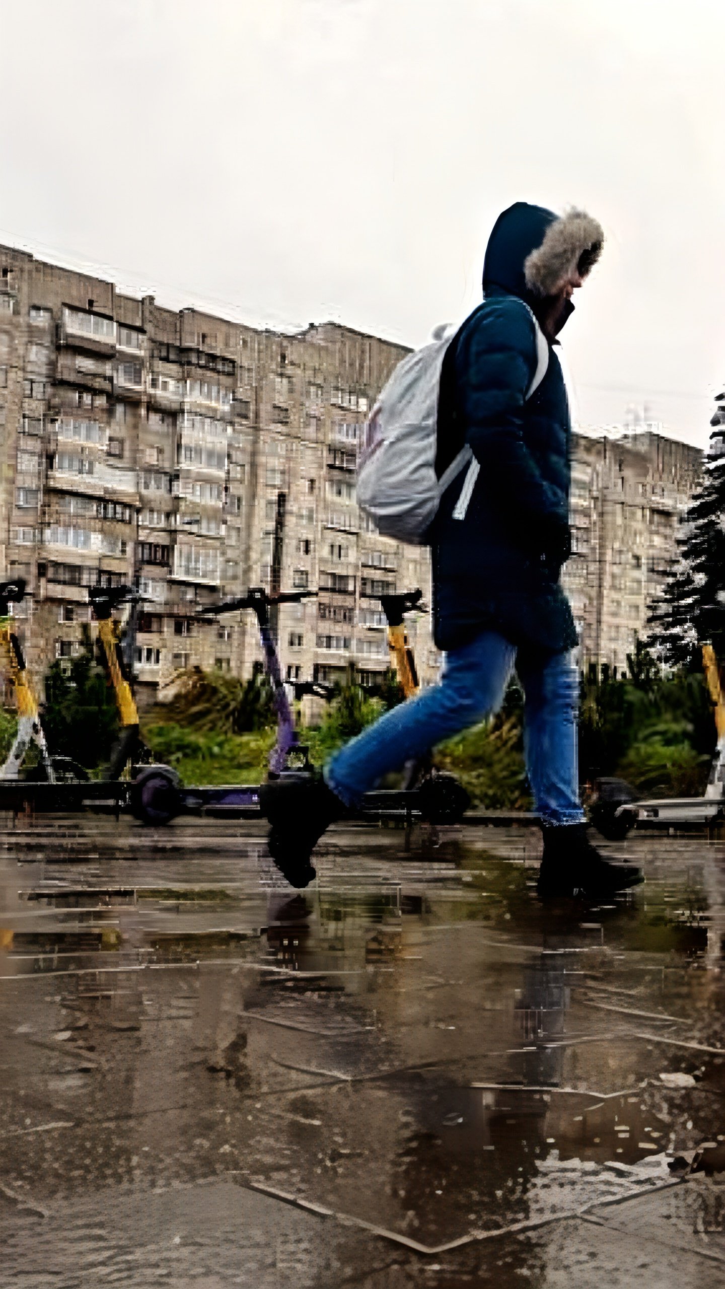 Сезон аренды электросамокатов в Петербурге завершен из-за гололедицы