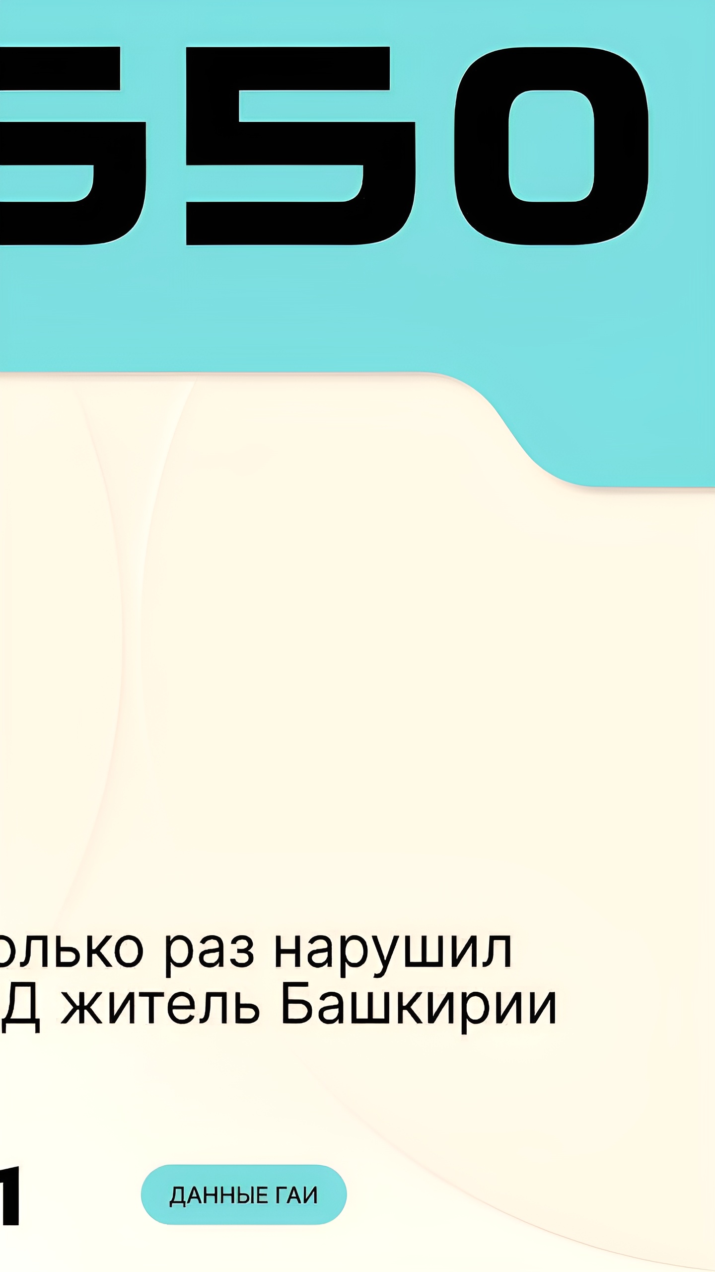 Житель Башкирии нарушил ПДД 550 раз, его автомобиль конфискован