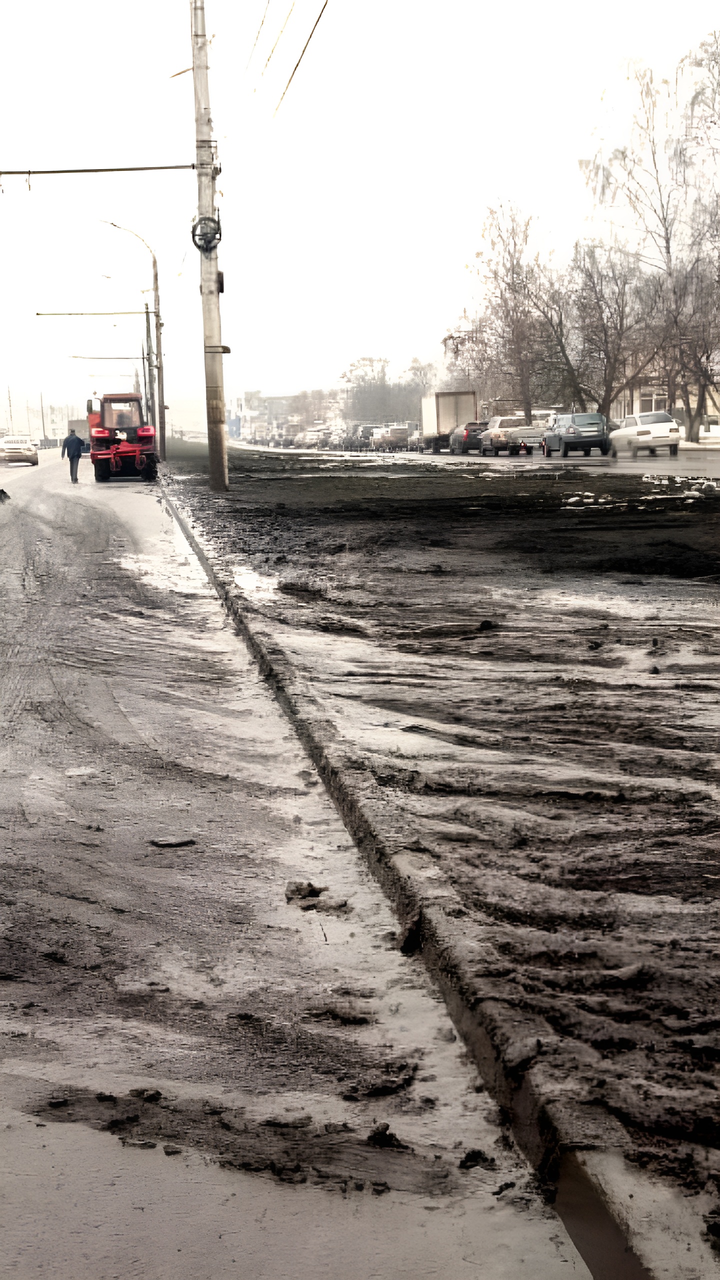 Несанкционированный выезд водителей на улице Энгельса вызывает проблемы с безопасностью