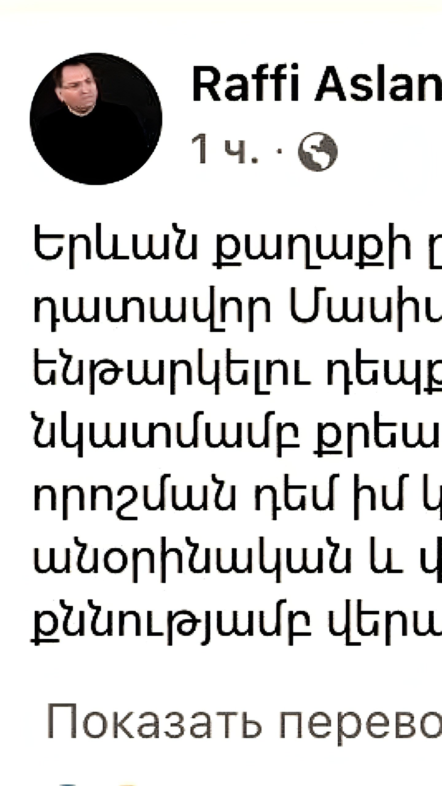 Суд в Ереване требует нового расследования по делу о наезде на Сону Мнацаканян