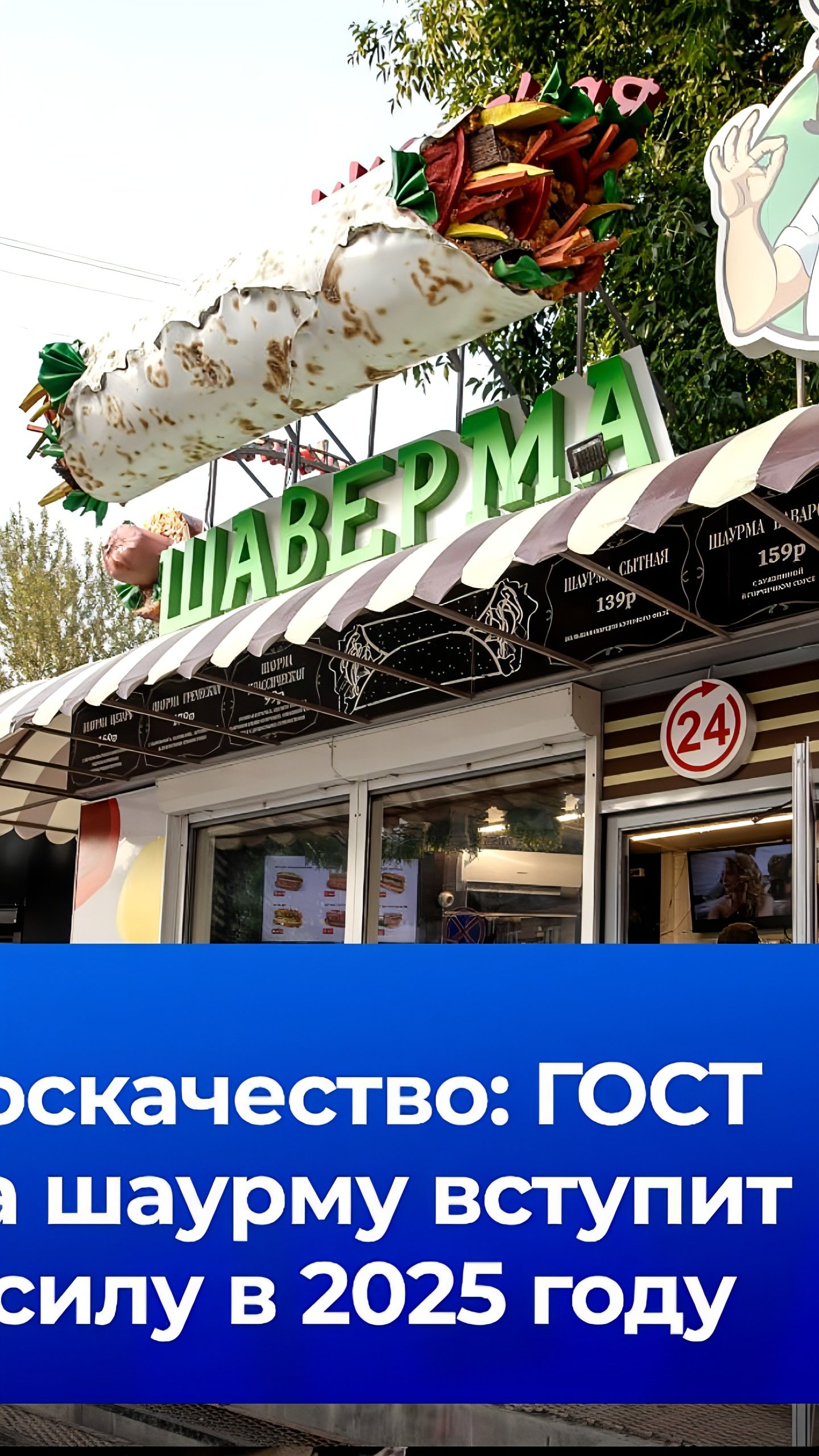 В России утвердят ГОСТ на шаурму в 2025 году, Роскачество проведет повторные исследования