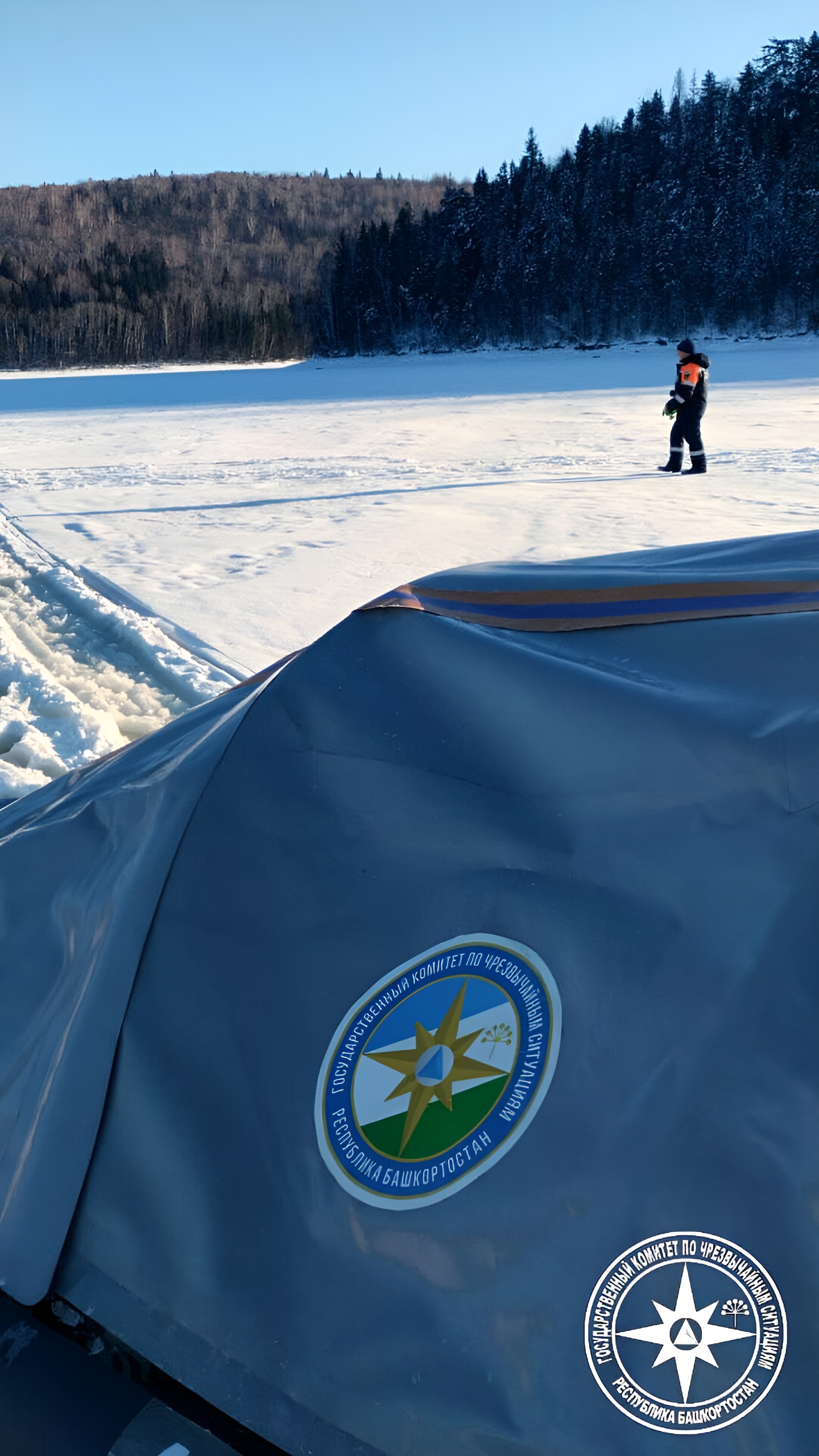 Инцидент на льду в Караидельском районе: спасатели напоминают о безопасности