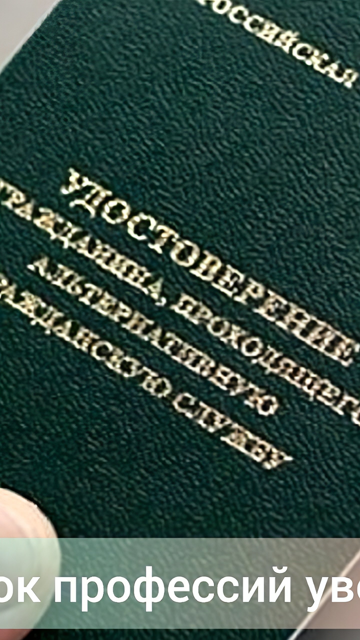 В России расширен список профессий для альтернативной службы до 255 специальностей