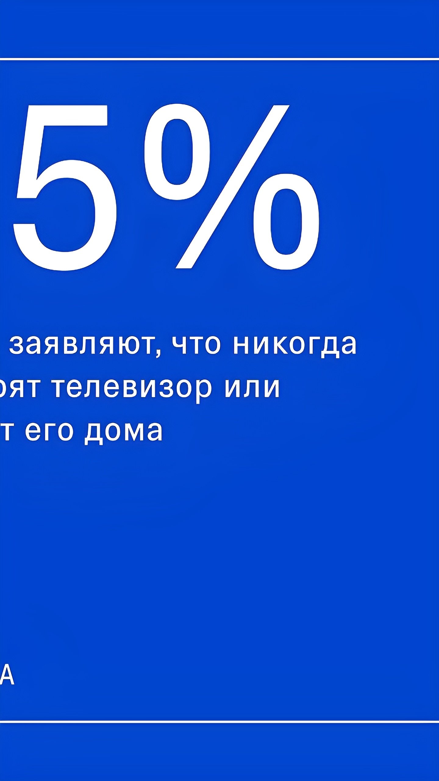 Снижение доверия к телевидению в России: новые данные опросов