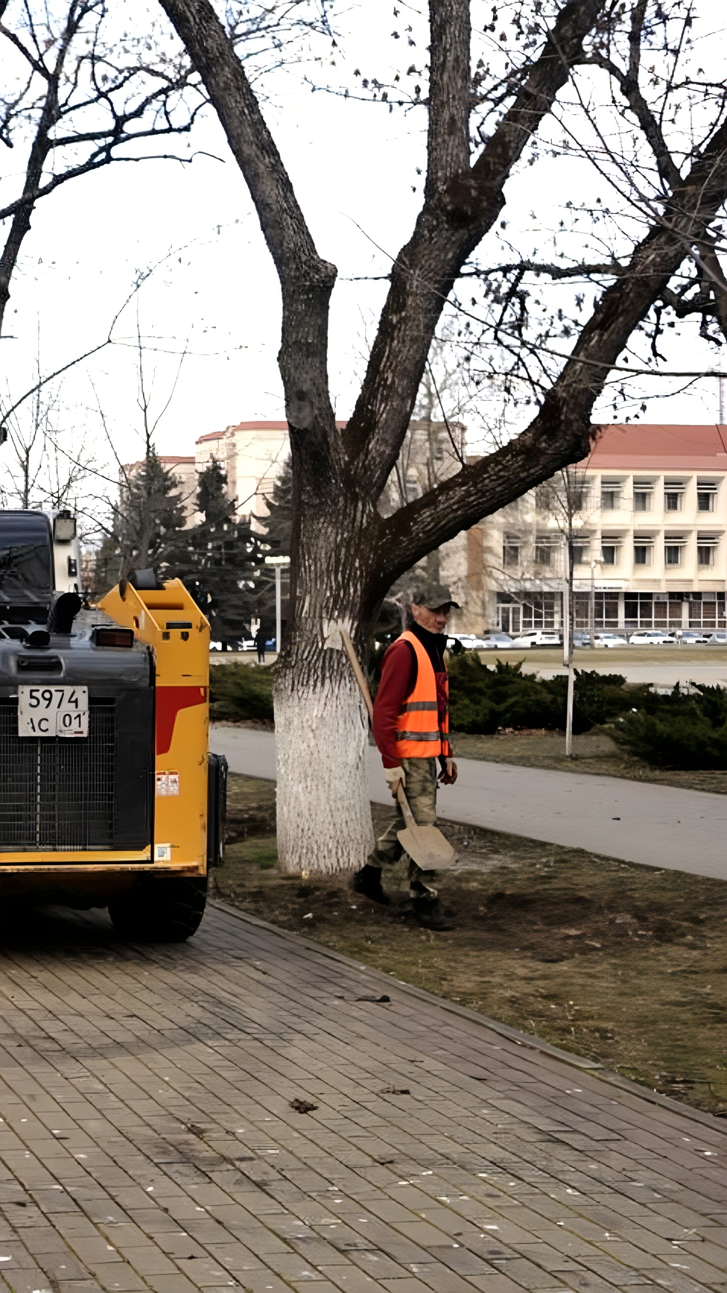 Благоустройство главной площади Майкопа: новые фонтаны и озеленение