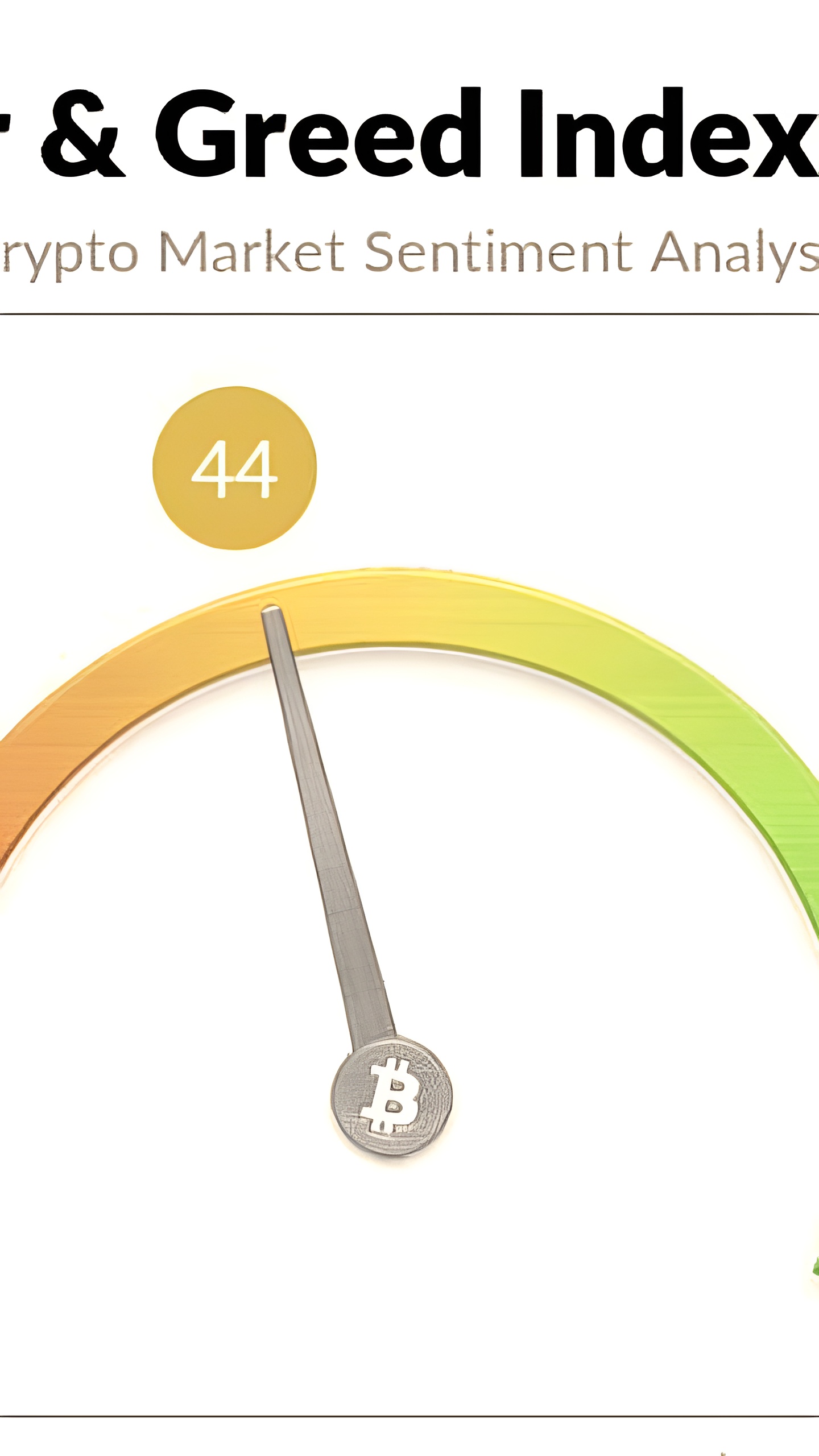 Индекс страха и жадности криптовалют снизился до 44