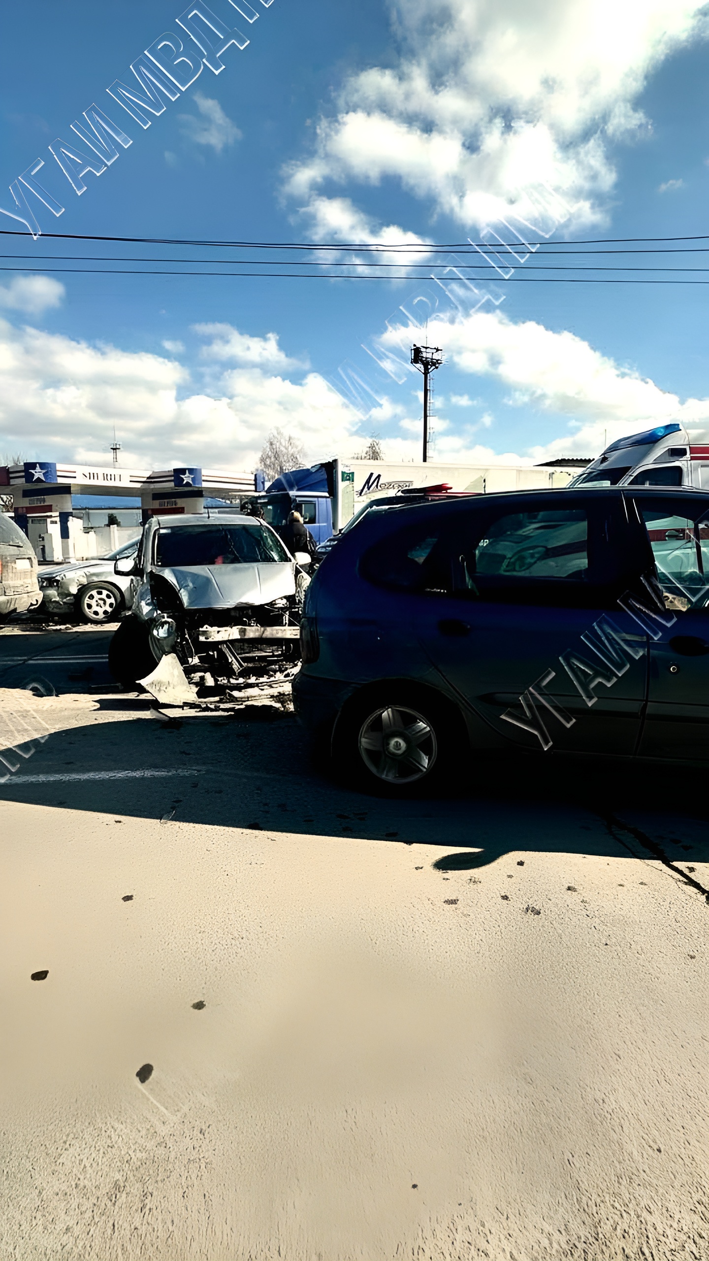 ДТП в Тирасполе: столкновение четырех автомобилей привело к травмам