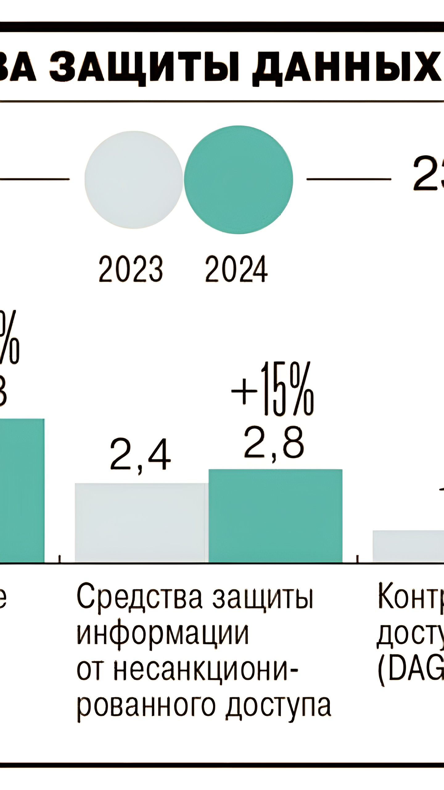 Рост российского рынка средств защиты данных на 20% в 2024 году