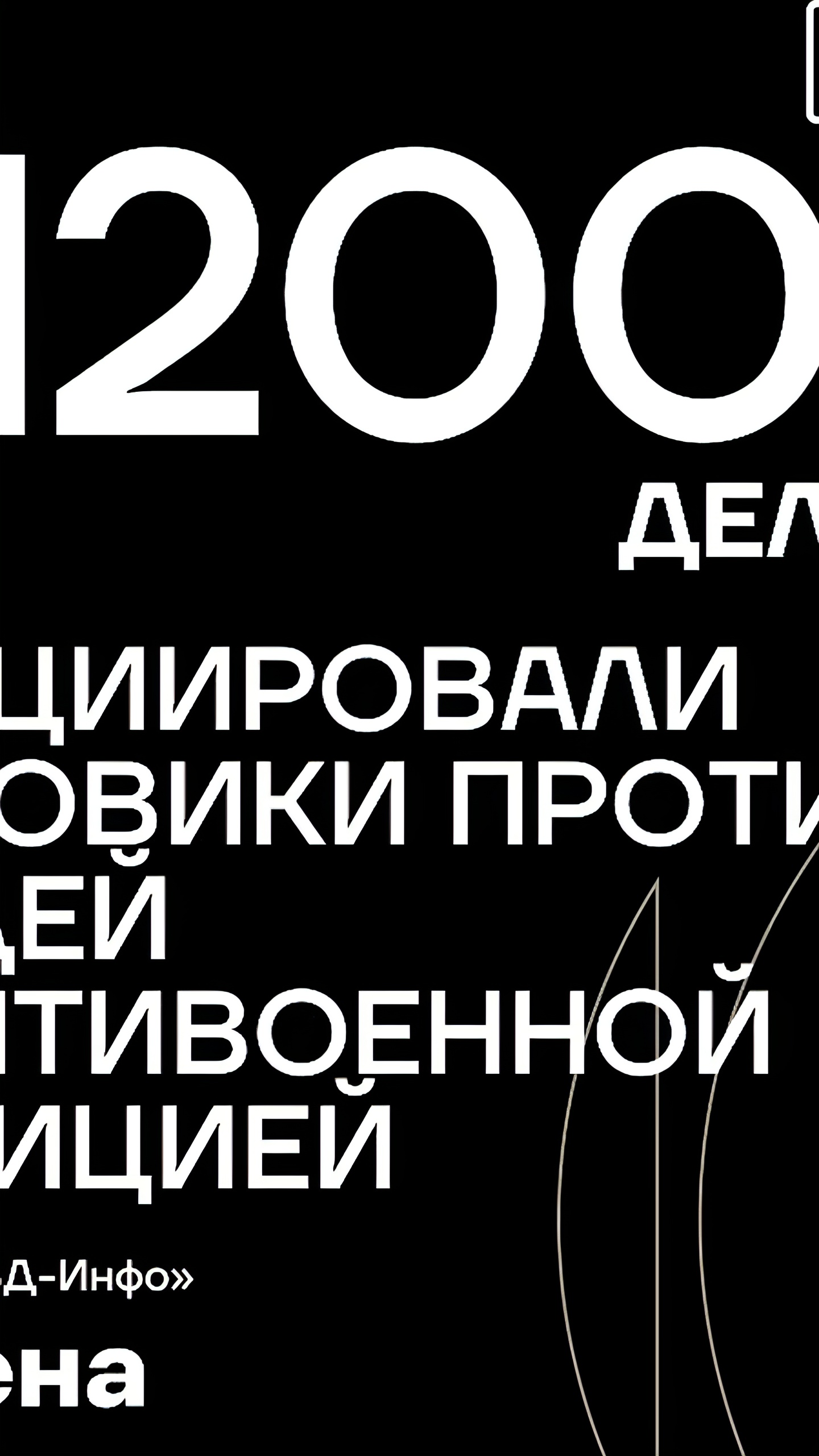 Три года войны: более 1,2 тысячи антивоенных преследований в России