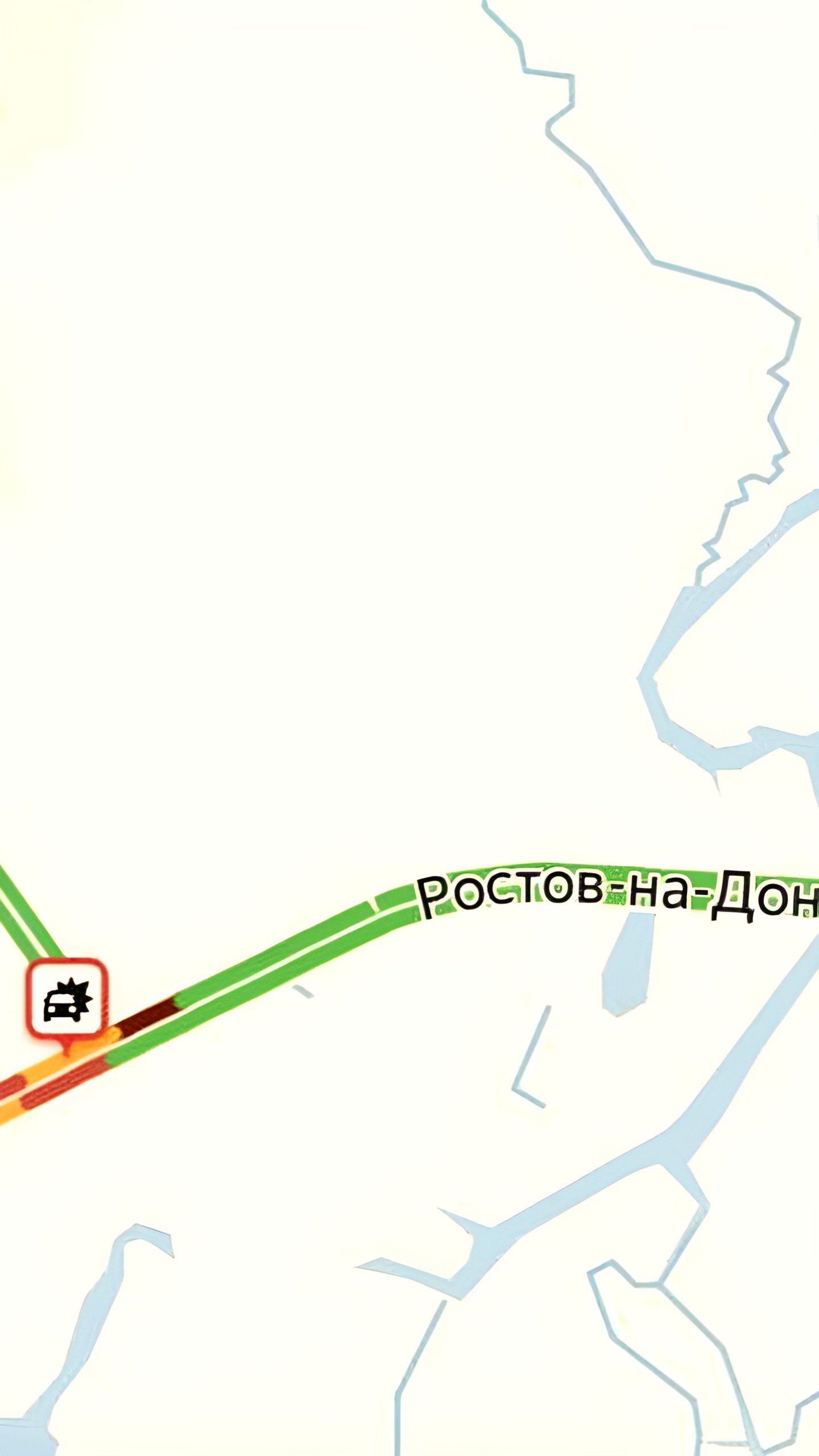 Пожар на трассе Ростов — Семикаракорск — Волгодонск вызывает заторы