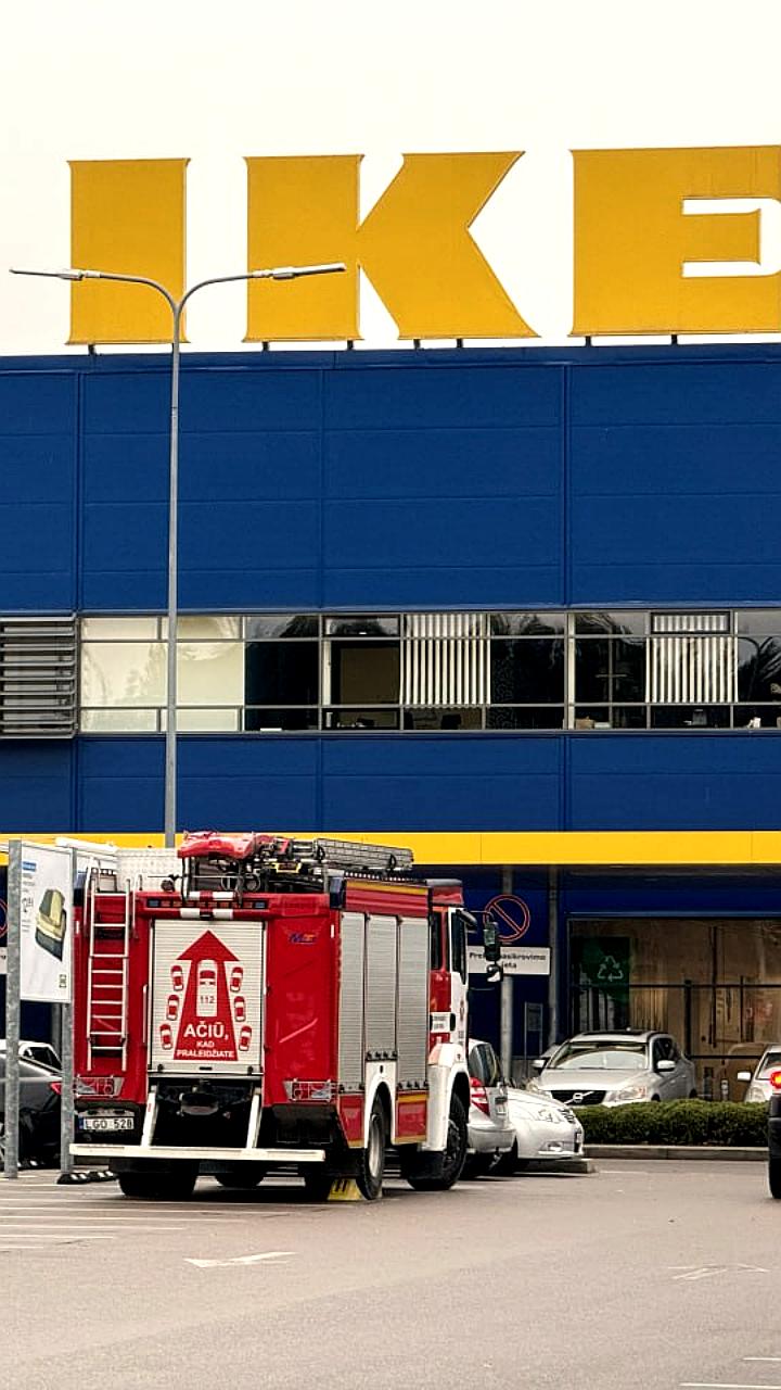 Литовская прокуратура связывает поджог IKEA в Вильнюсе с российской разведкой