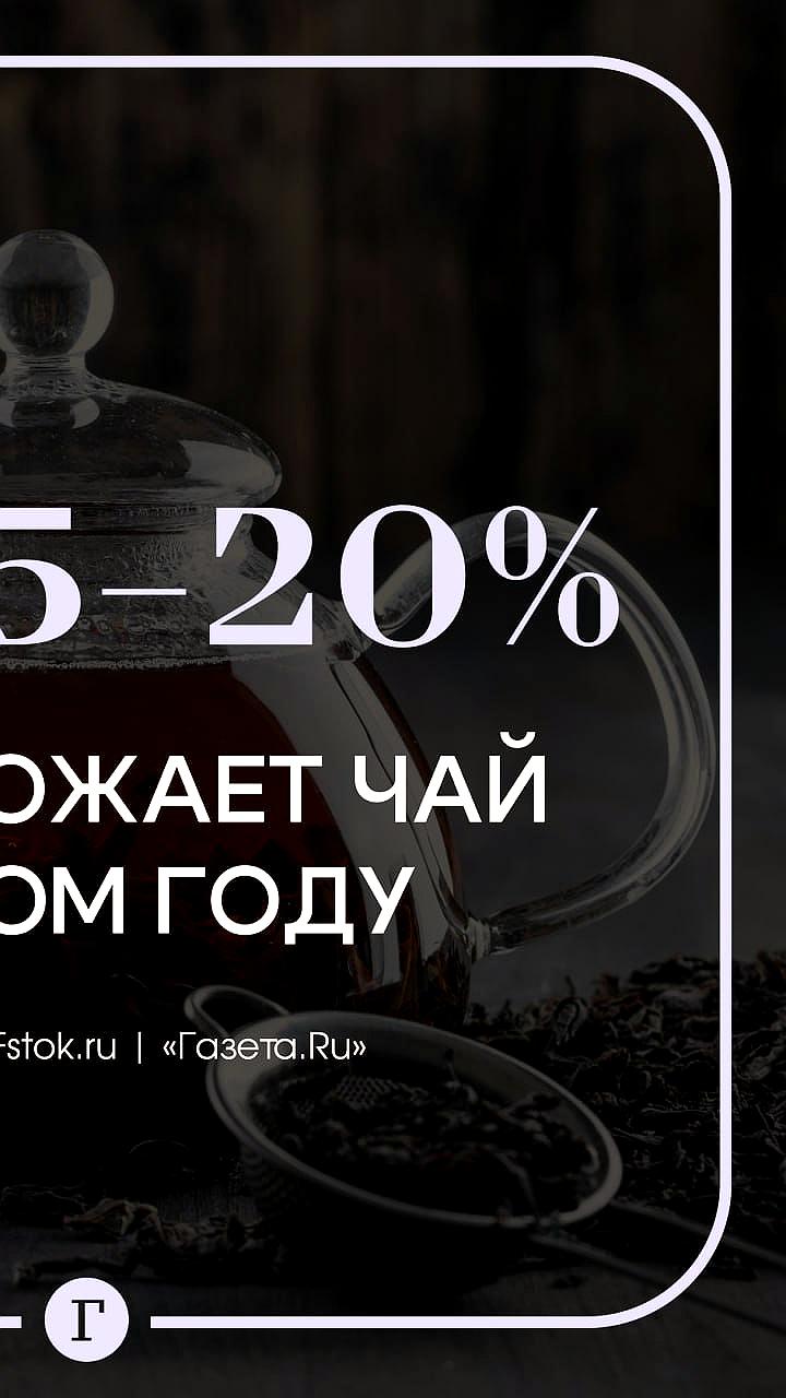 Ожидается рост цен на чай в России до 40% к 2025 году