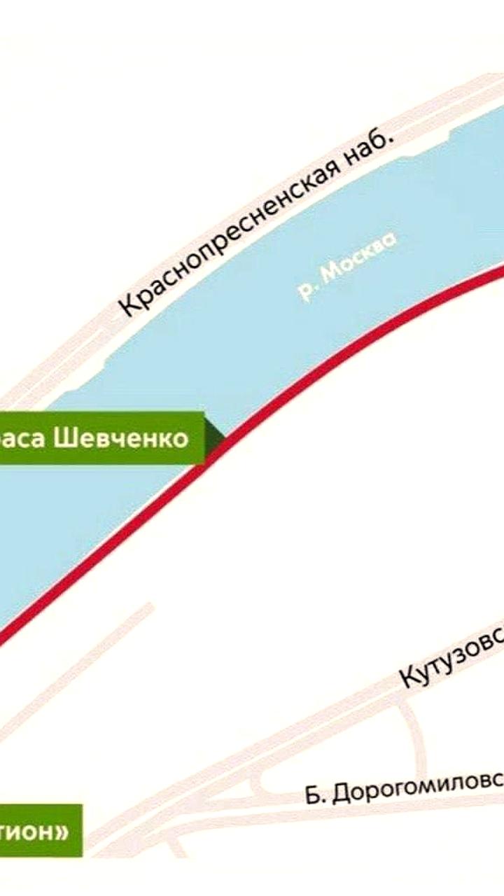 Набережная Тараса Шевченко в Москве станет пешеходной в выходные с апреля по октябрь