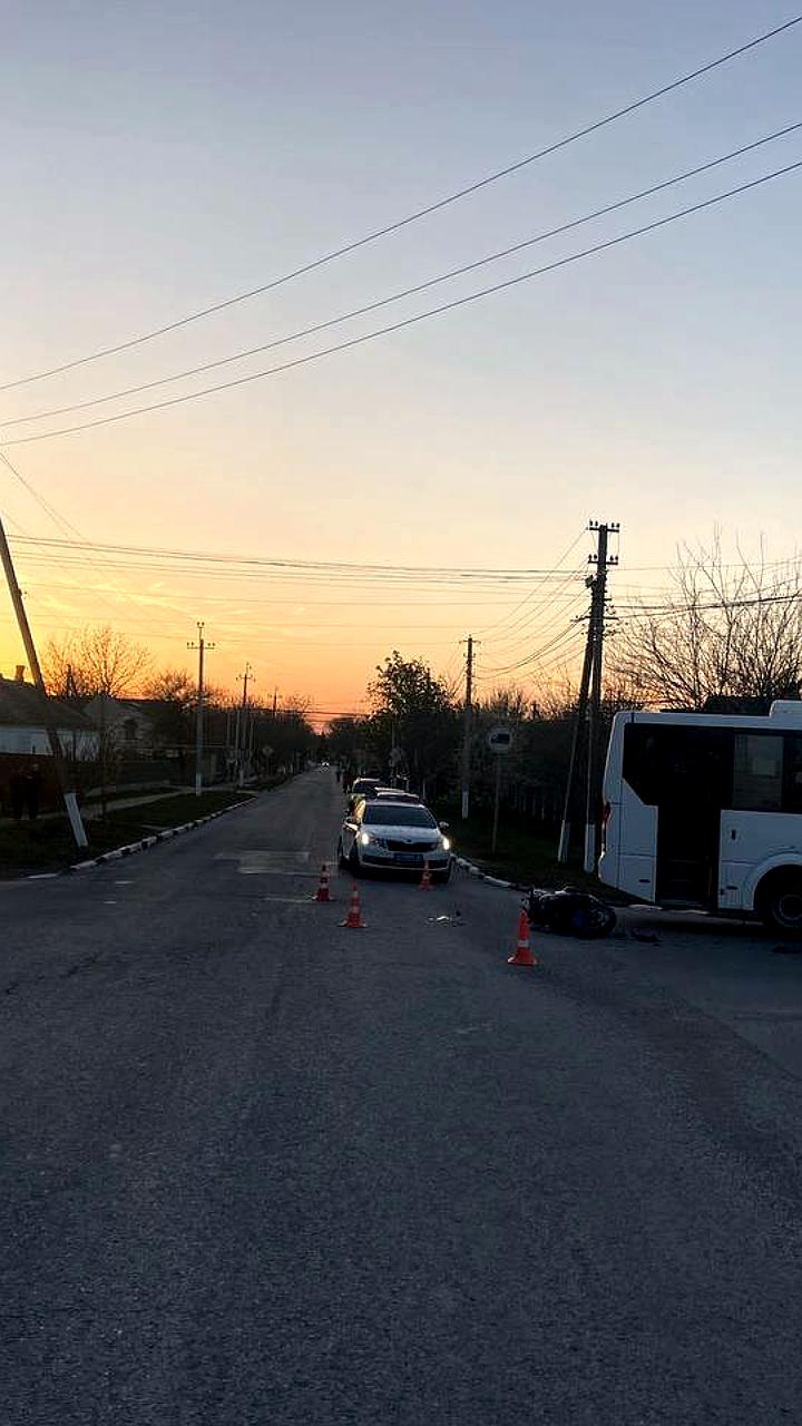 ДТП с мопедом в Красногвардейском районе: пострадал подросток