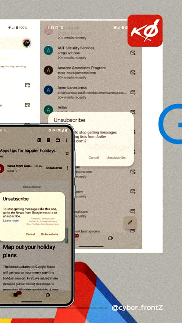 Gmail внедряет функцию быстрой отписки от рассылок