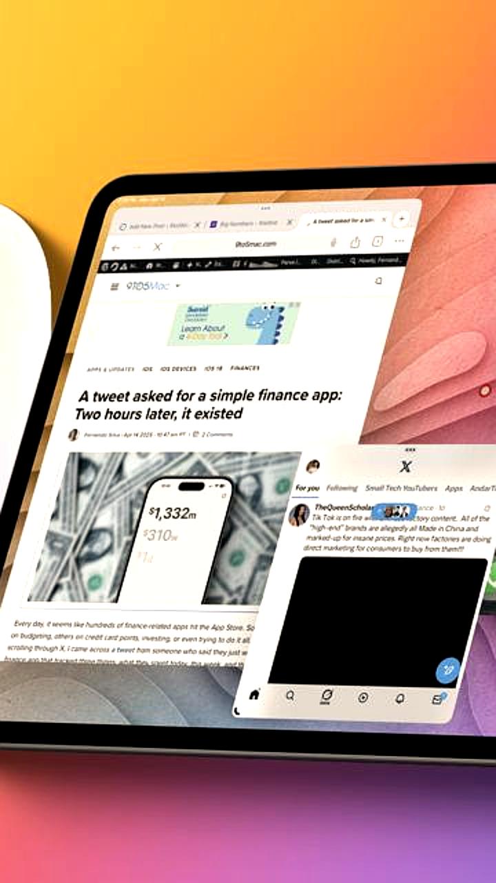 iPadOS 19: Новые функции приближают iPad к Mac