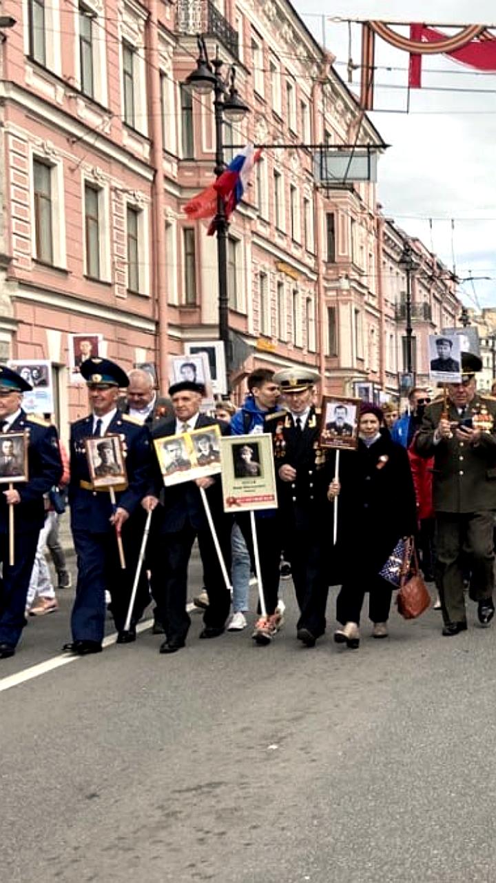 Организаторы шествия «Бессмертного полка» в Петербурге планируют провести мероприятие за один час