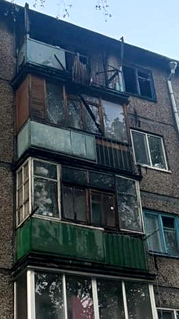 Эвакуация жильцов в Целине и Орле из-за пожаров в квартирах