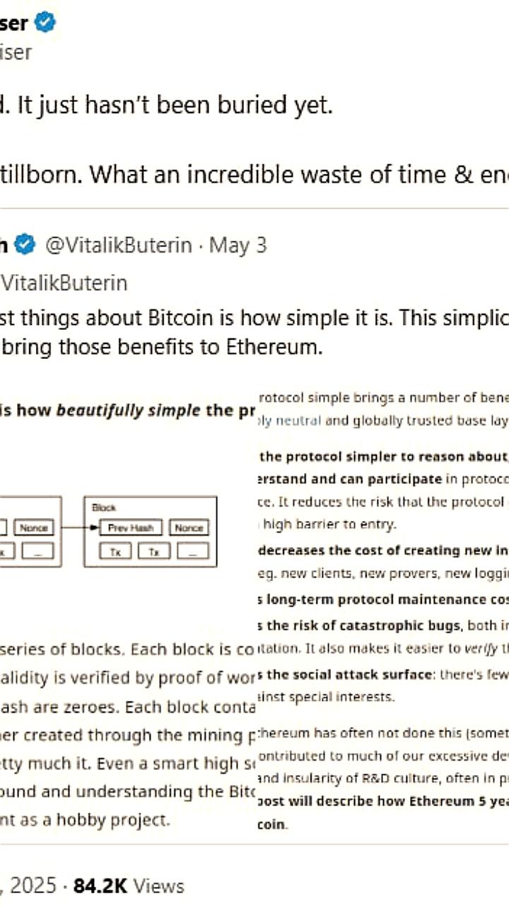 Советник президента Сальвадора о будущем Ethereum: 'Проект мертв, но еще не похоронен'