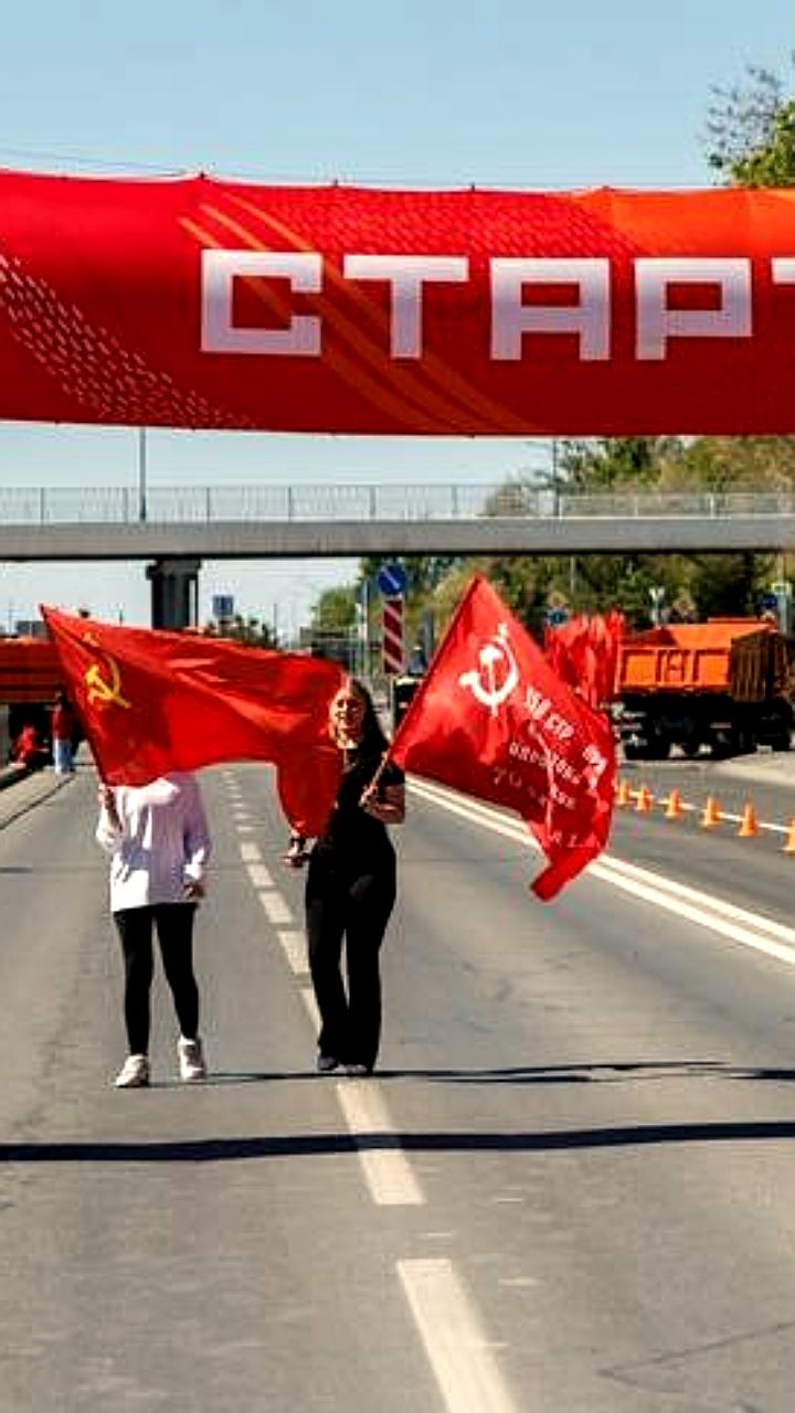 Волгоград: ограничение движения и забег в честь Дня Победы