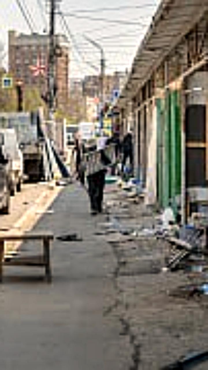 Во Владивостоке начался снос вьетнамского рынка для строительства транспортного узла