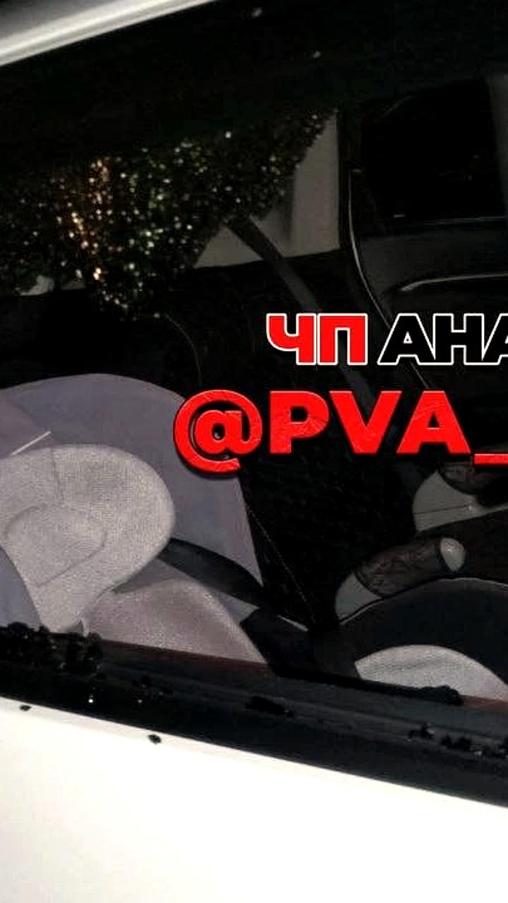 Неизвестный обстрелял такси с ребенком в Анапе