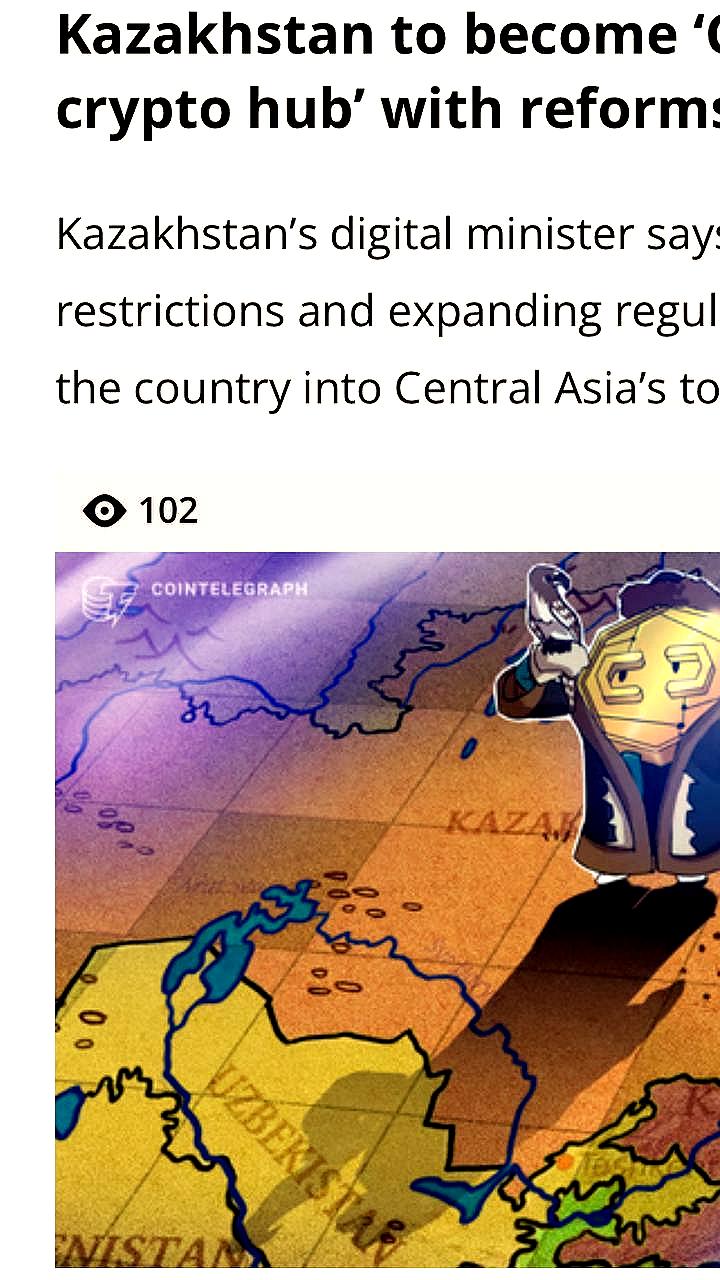 Казахстан стремится стать криптохабом Центральной Азии