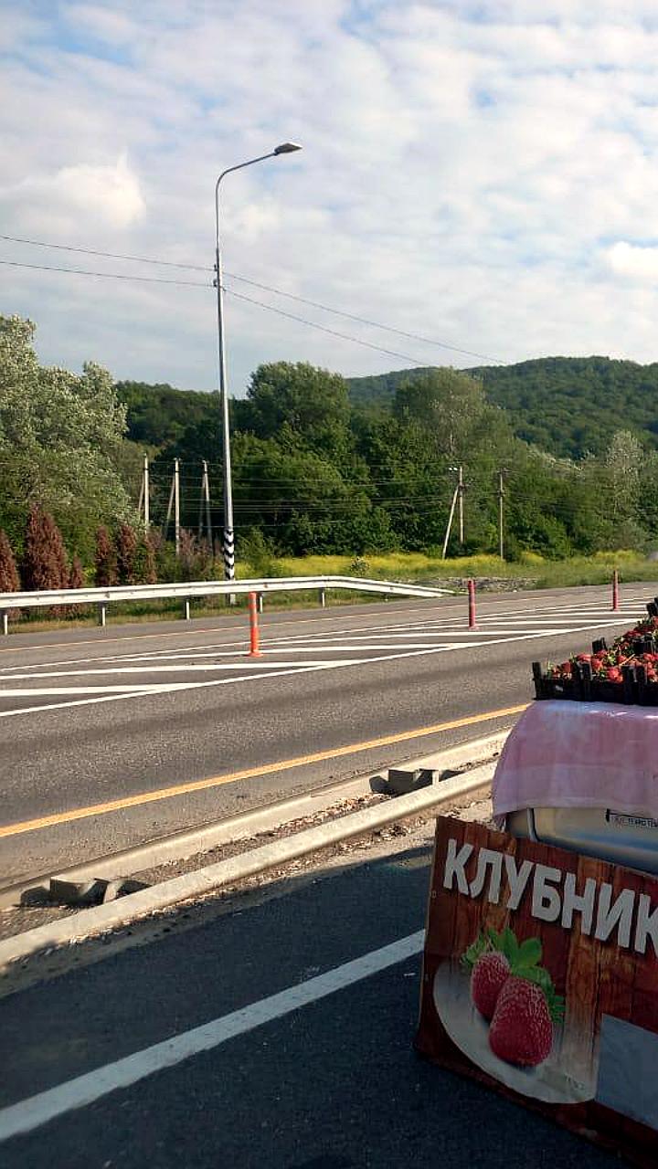 В Горячем Ключе начались рейды против несанкционированной торговли клубникой