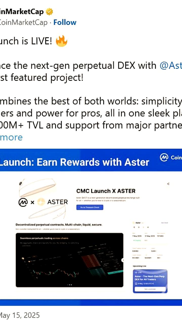 CoinMarketCap запускает CMC Launch для предварительного запуска проектов