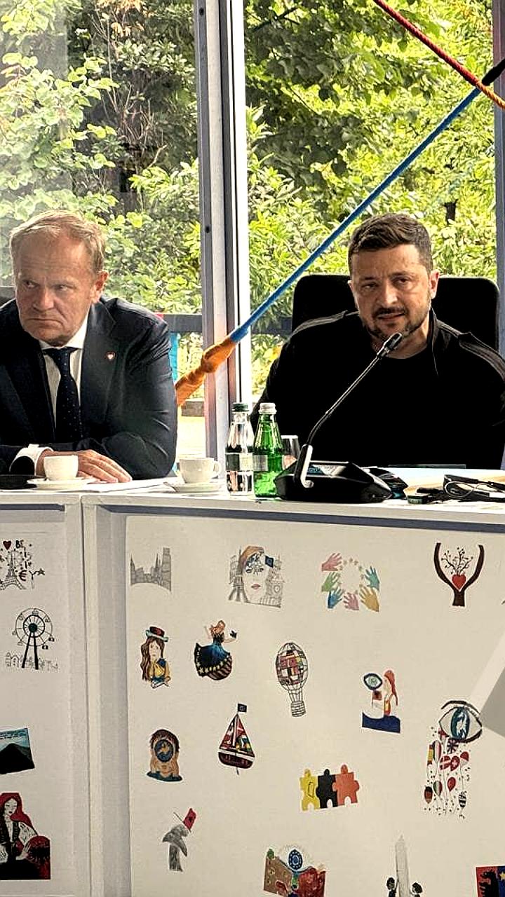 Лидеры Европы и Украины обсудили вопросы с Дональдом Трампом