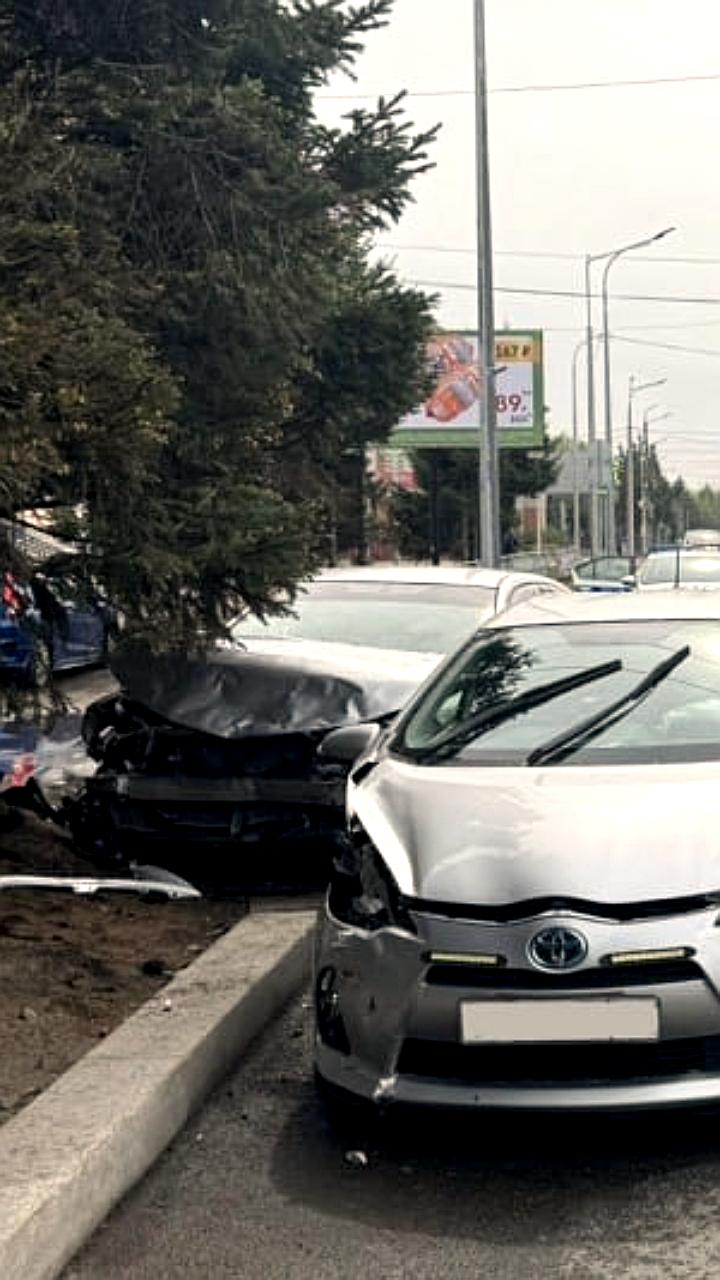 В Петропавловске женщина без прав устроила ДТП с пострадавшей