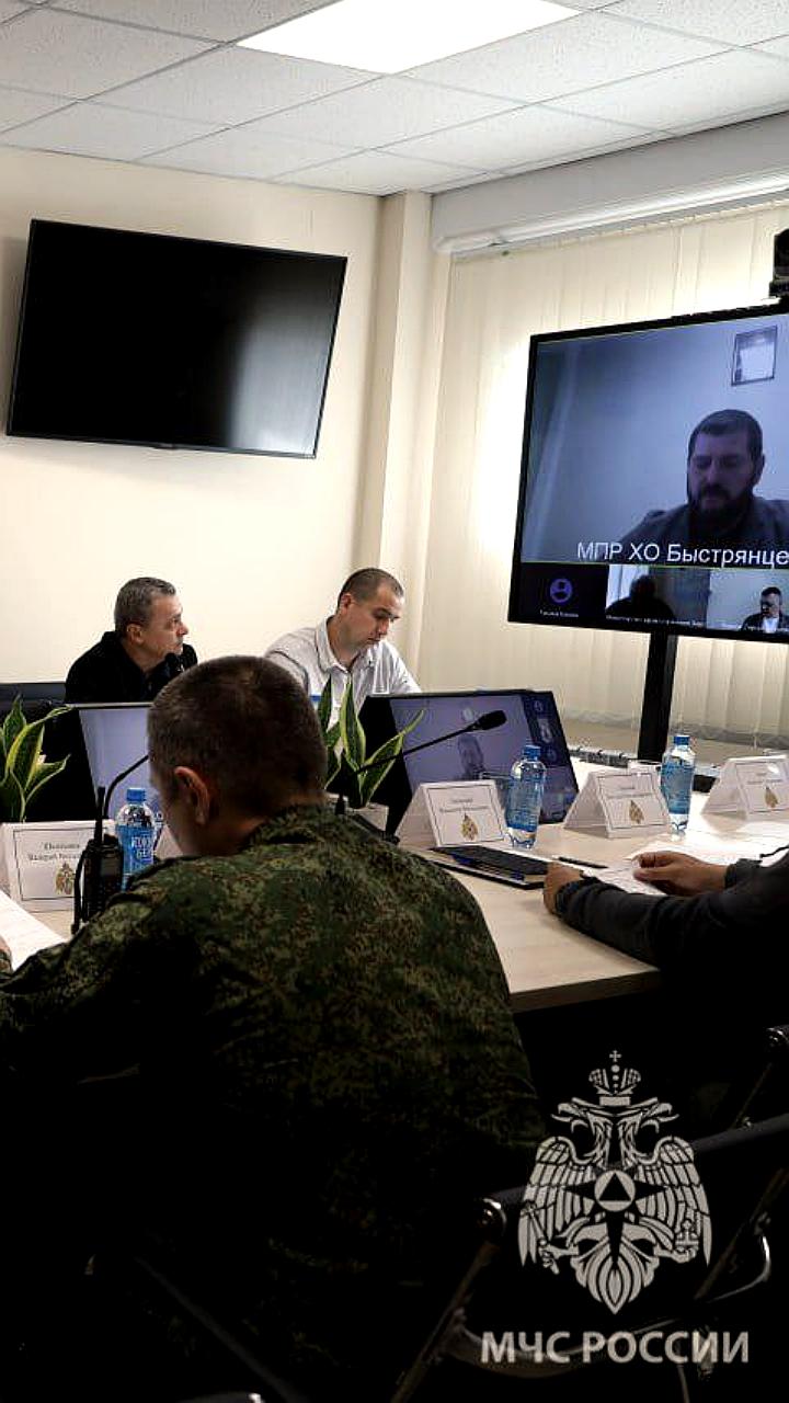 Совещание по вопросам пожарной безопасности и тушения лесных пожаров в Херсонской области