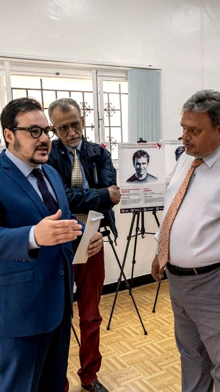 Выставка «Погибли за правду» открылась в Русском доме в Рабате