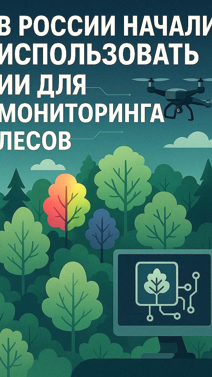 В России внедряют ИИ для мониторинга состояния лесов