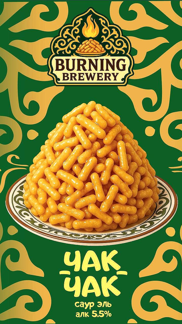 Burning Brewery представляет пиво со вкусом чак-чака и острых мармеладных мишек