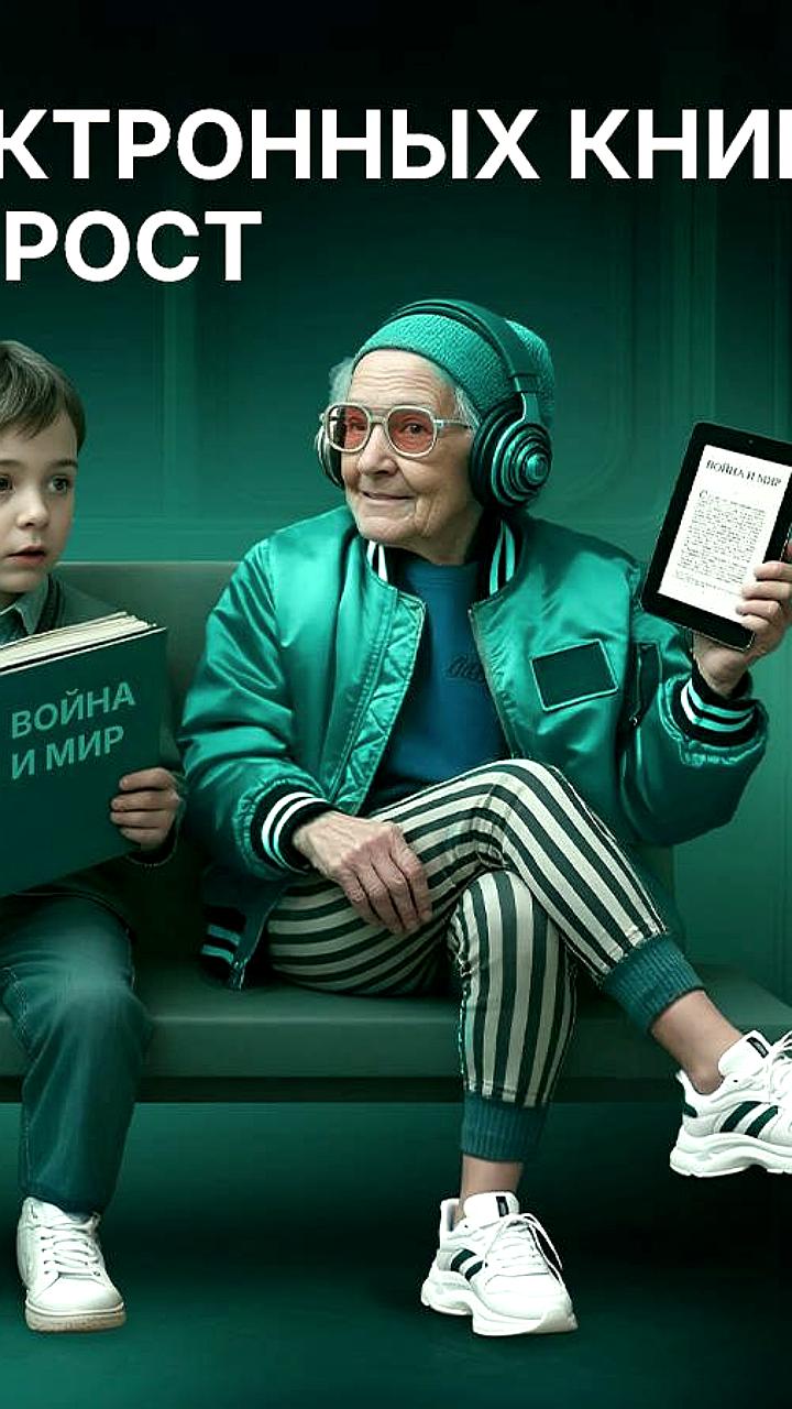Рынок электронных книг в России: рост замедляется до 24%, подписка и самиздат ведут к новым рекордам