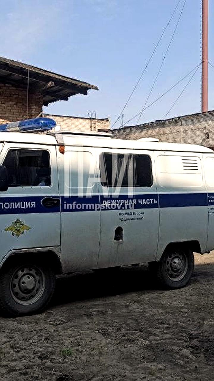 Падение женщины из окна многоквартирного дома в Дно