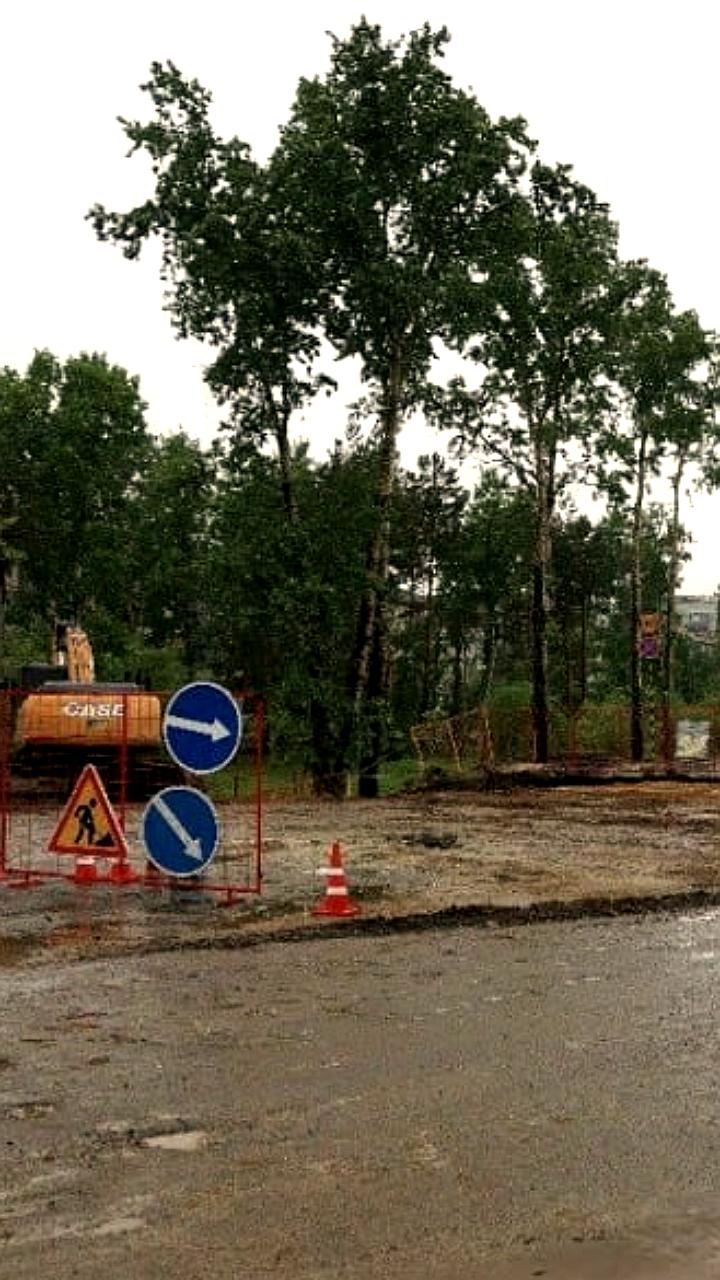 В Бишкеке открывают участок дороги на проспекте Чуй, несмотря на пробки