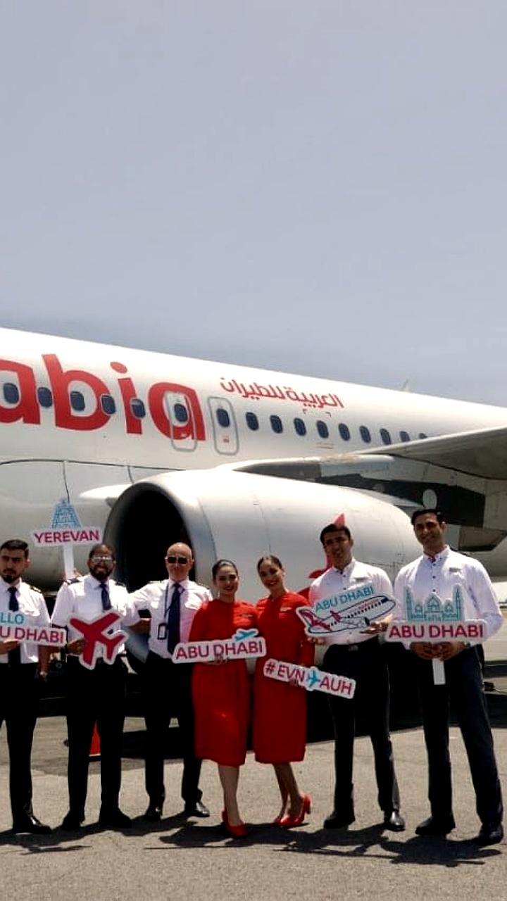 Air Arabia Abu Dhabi запускает рейсы Абу-Даби - Ереван