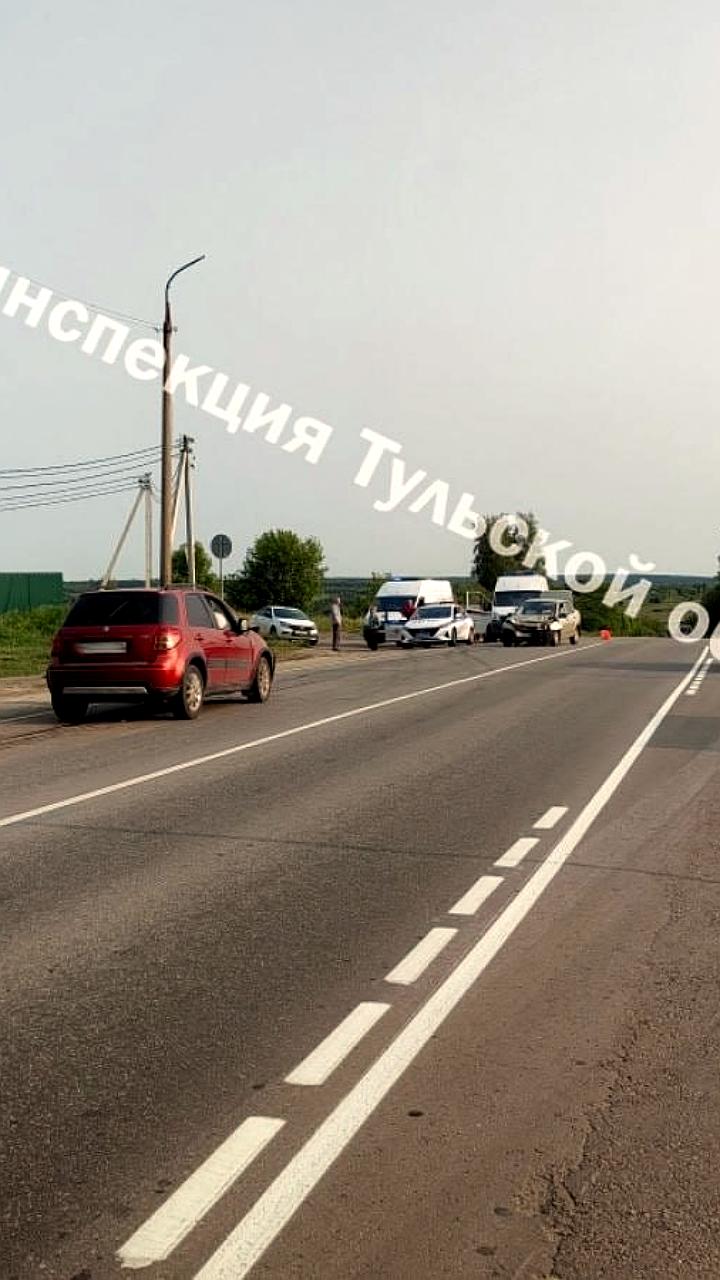Два ДТП в Чернском районе: пожилой водитель госпитализирован, пассажирка травмирована