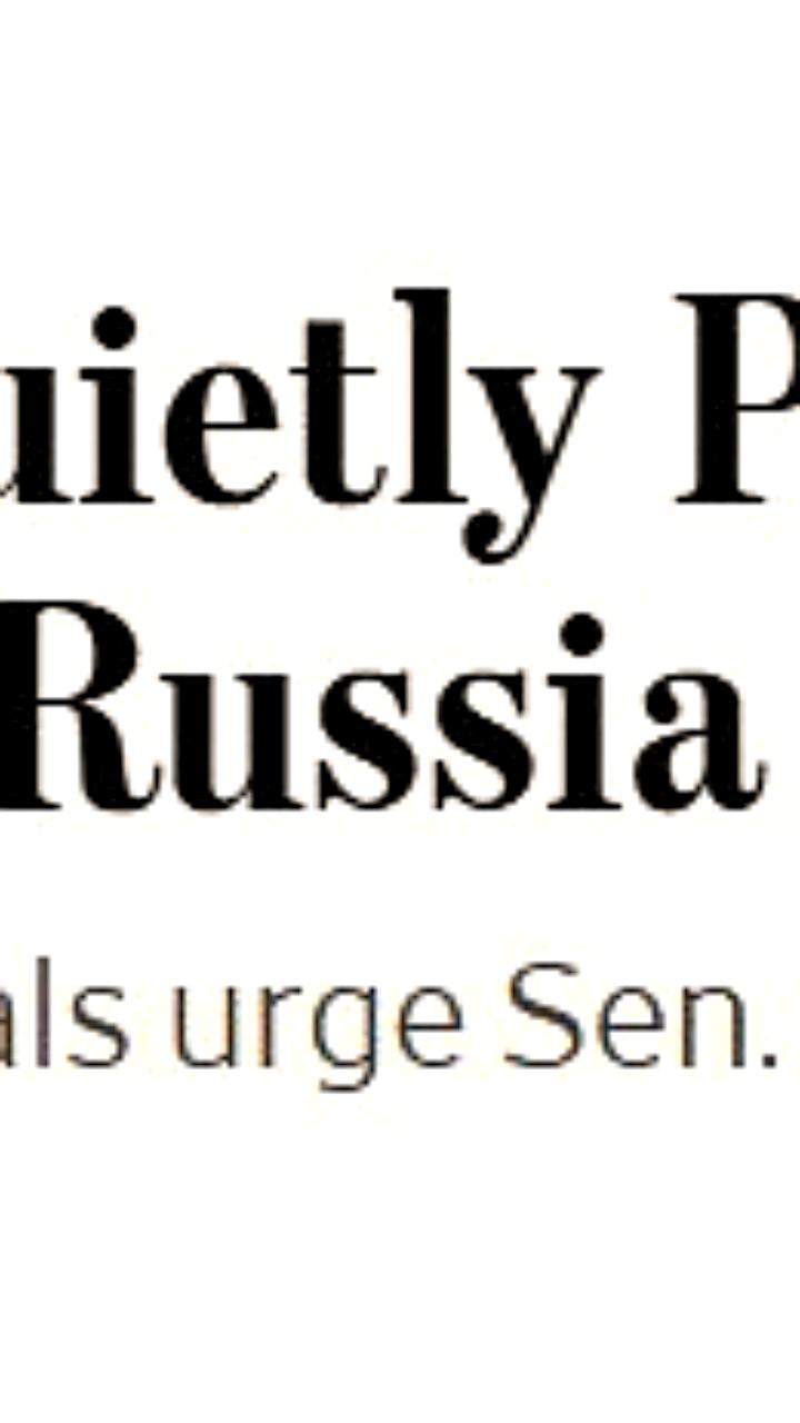Белый дом инициирует давление на Сенат для смягчения санкций против России