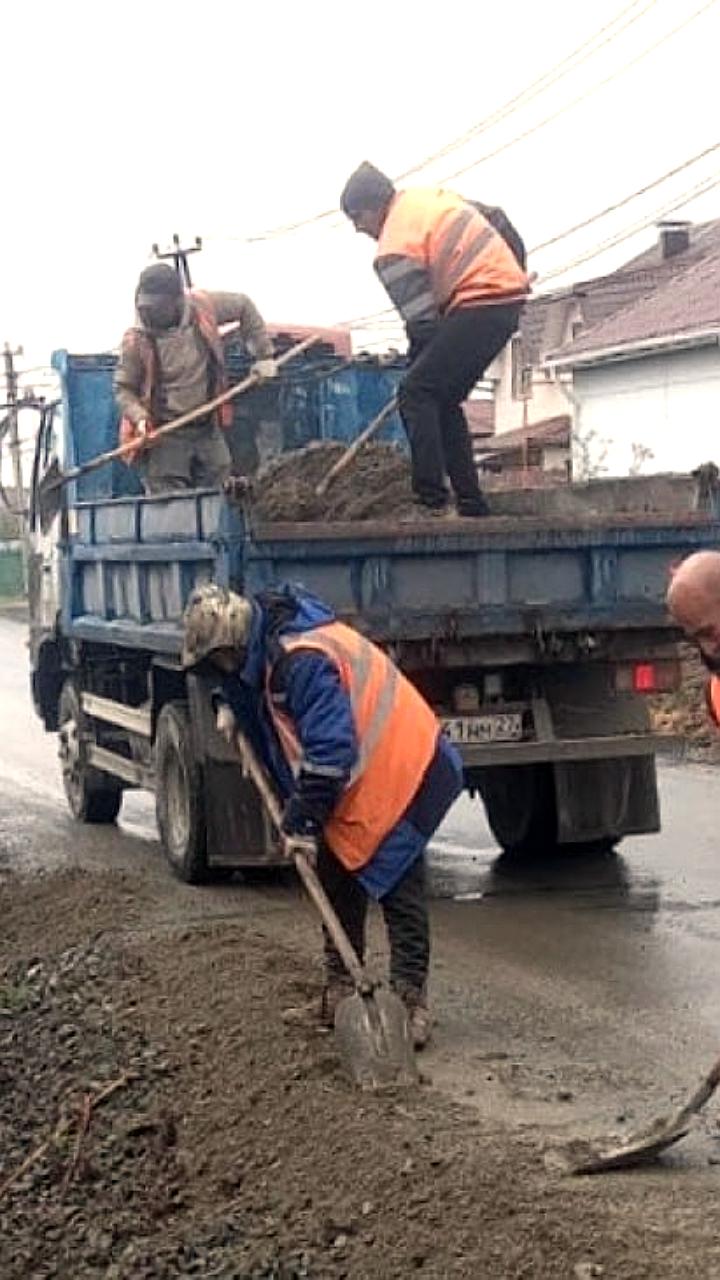 Гарантийный ремонт дорог в Хабаровском районе продолжается