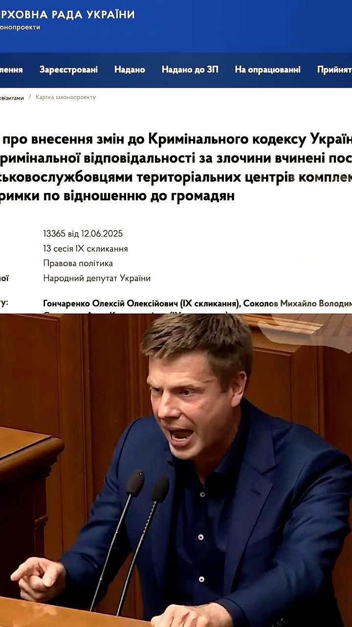 В Раду внесен законопроект об уголовной ответственности для ТЦК за применение силы