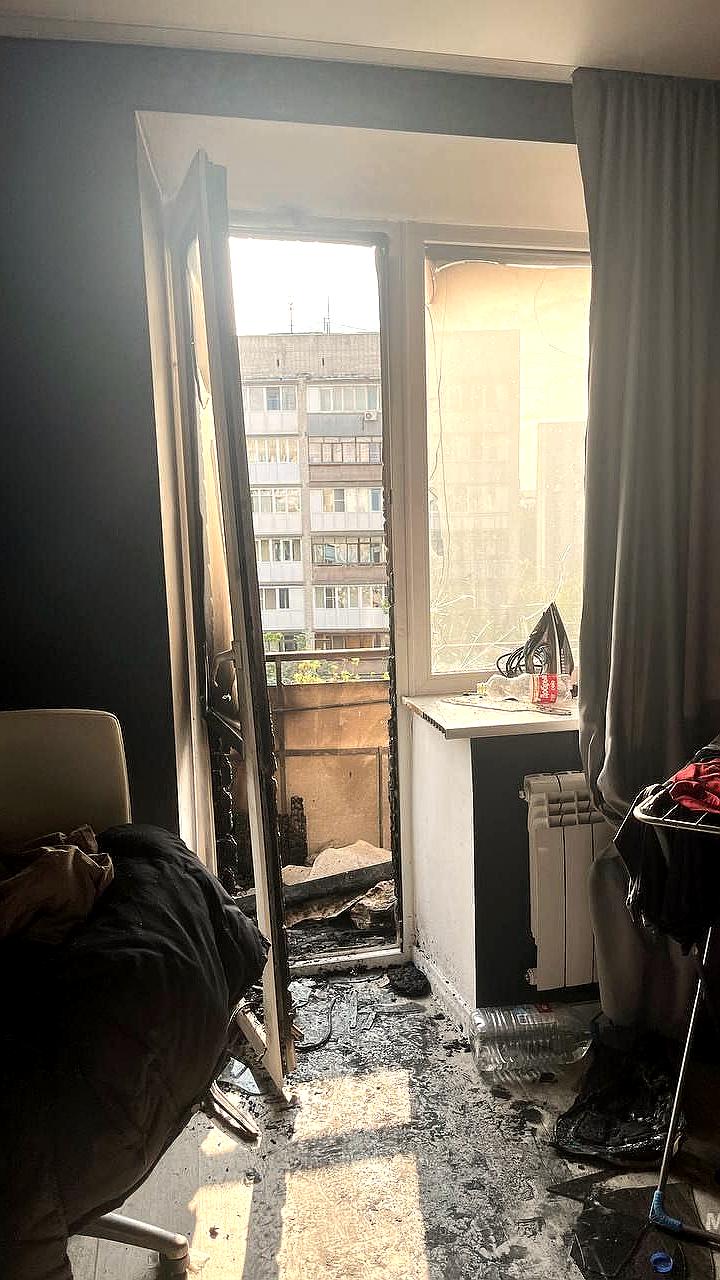 Студент из Нижнего Новгорода устроил пожар на балконе во время игры