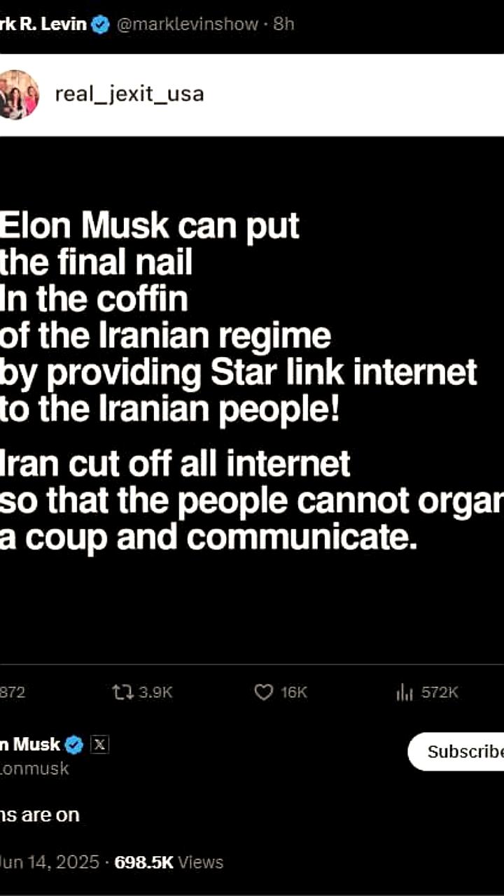 Илон Маск намекнул на активацию Starlink для Ирана amid internet shutdown