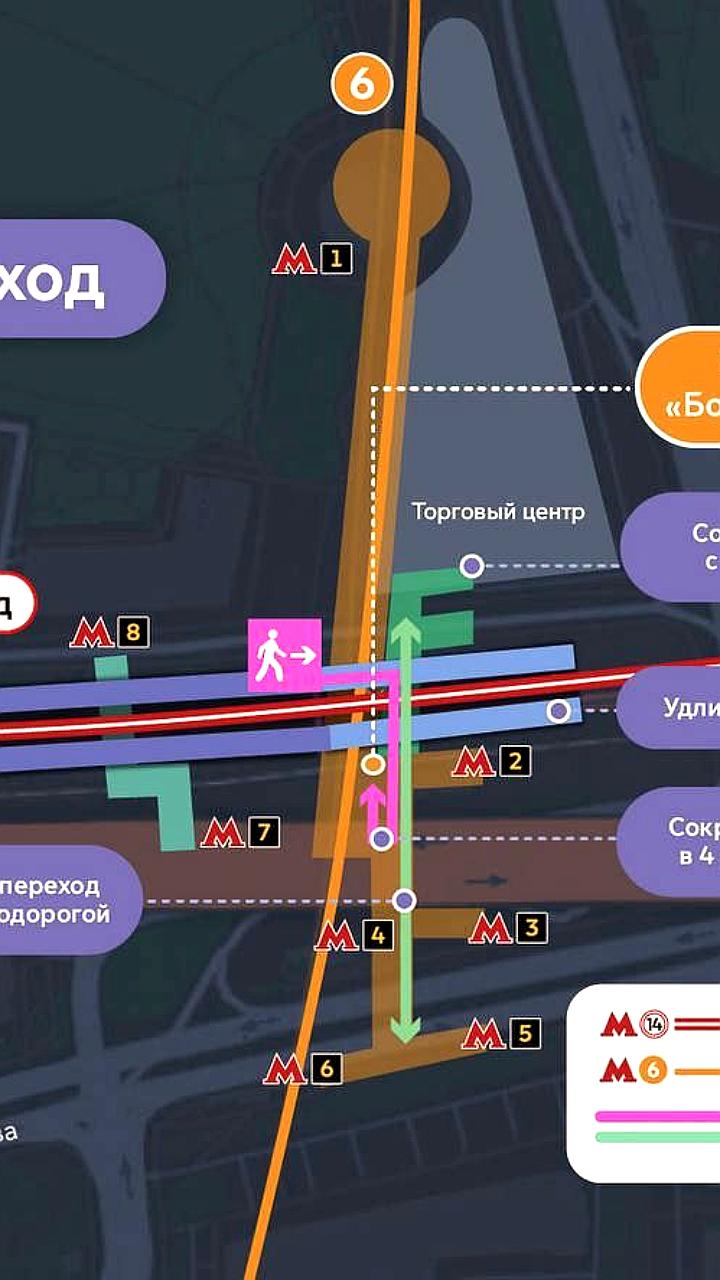 В Москве построят новую пересадку между МЦК и метро на станции 'Ботанический сад'